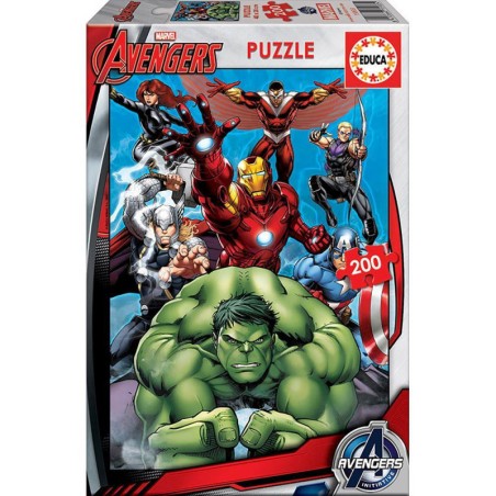 Puzzle Avengers 200 Marvel Educa
