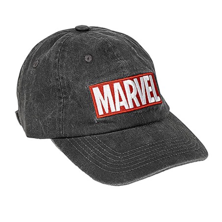 Gorra con visera curvada Logo Marvel