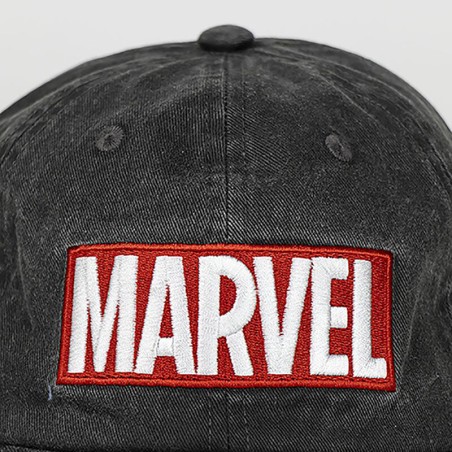 Gorra con visera curvada Logo Marvel