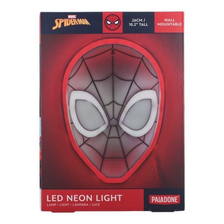 Lámpara Led Neón Spiderman Paladone Marvel