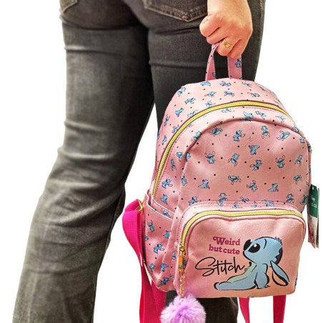 Mochila Stitch Weird But Cute