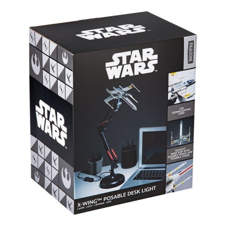 Lámpara De Escritorio X-WING Led Star Wars Caza Estelar Ala-X
