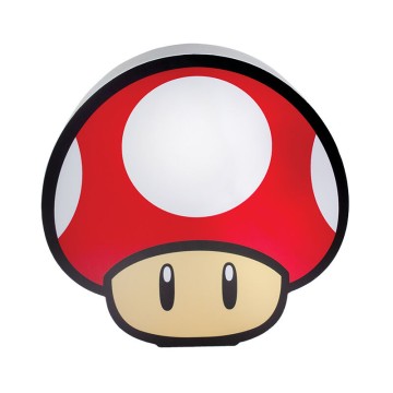 Lámpara Super Mario Mushroom