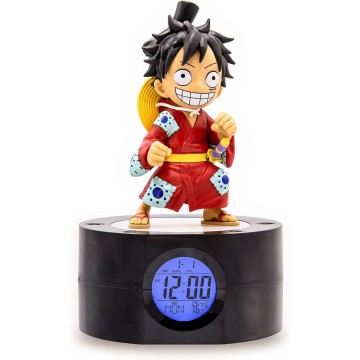 Reloj despertador Luffy 18 cm