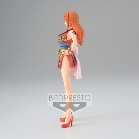 Figura Banpresto One Piece DXF The Grandline Nami Wanokuni