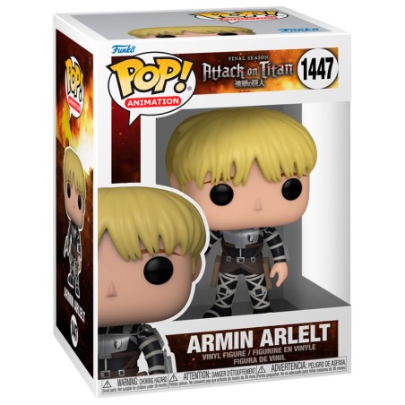 Funko pop Armin Arlelt Atack on Tintan