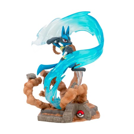Figura Deluxe Pokemon Lucario Con Luz