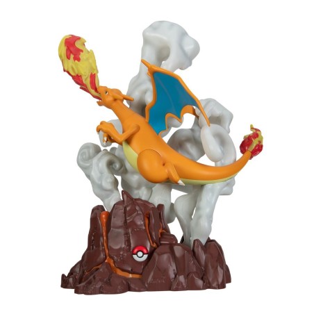 Figura Pokemon con Luz Charizard Deluxe