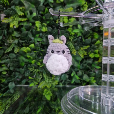 Llavero Amigurumi Totoro Lana Gruesa