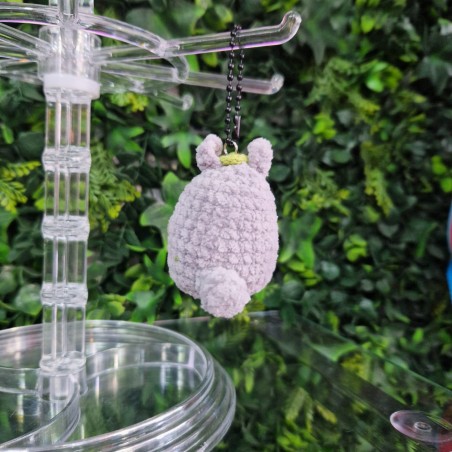 Llavero Amigurumi Totoro Lana Gruesa