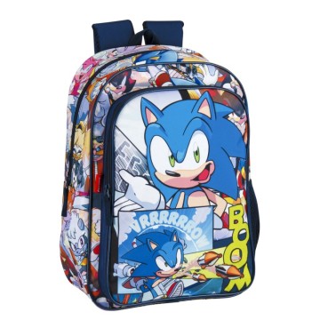 Mochila Sonic Hedgehog 43cm