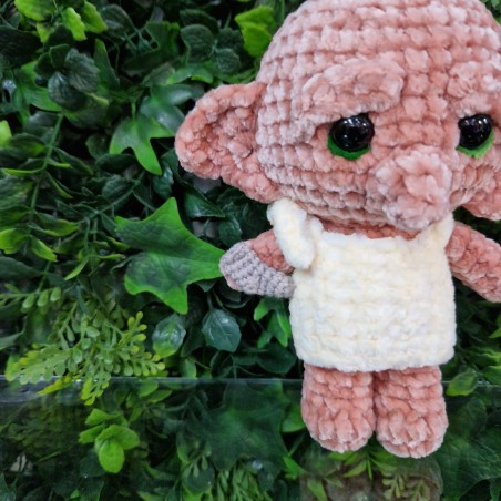Amigurumi Dobby Harry Potter Lana Gruesa