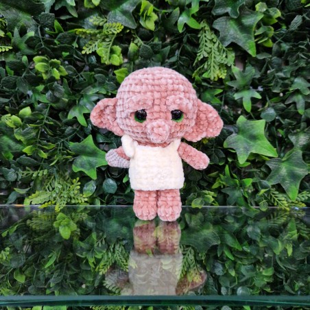 Amigurumi Dobby Harry Potter Lana Gruesa