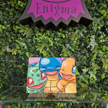 Caja Madera Artesanal Pokemon