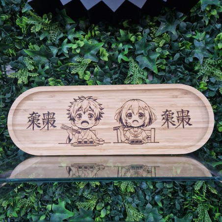 Tabla Madera Sushi Anime Personalizada