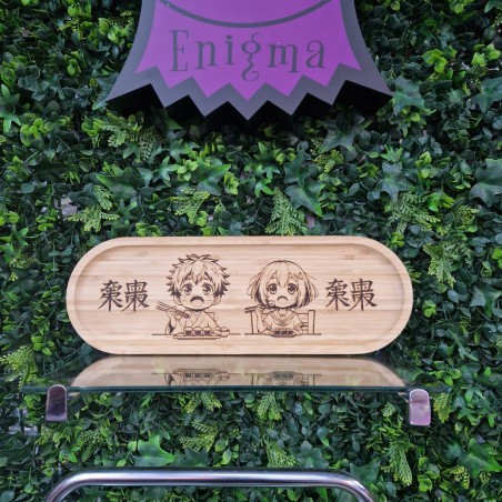 Tabla Madera Sushi Anime Personalizada