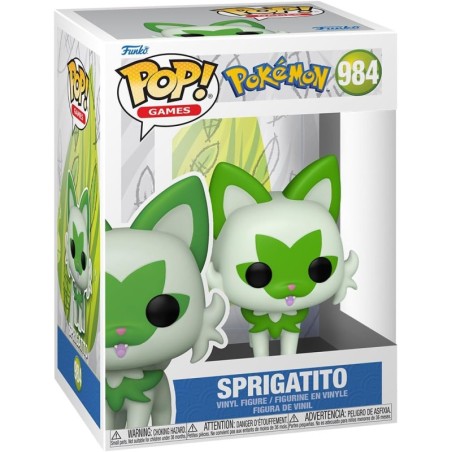 Funko Pop Sprigatito Pokemon Games 984