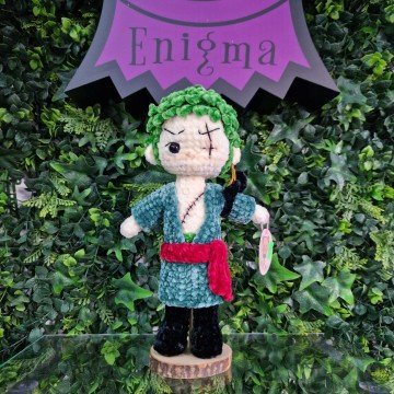Amigurumi Zoro One Piece