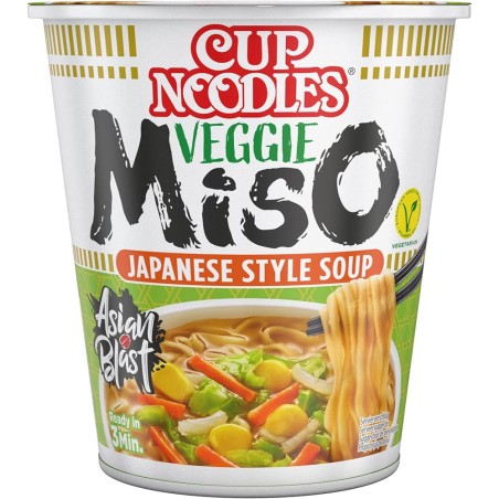 Ramen Noodles Vegetales Miso