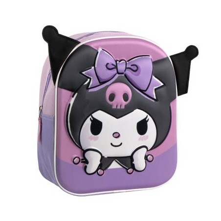Mochila Kuromi Sanrio Hello Kitty 28CM