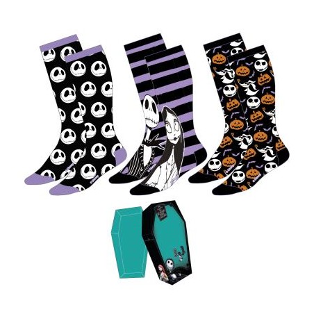 Set Calcetines Pesadilla Antes De Navidad