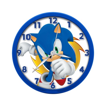 Reloj De Pared Sonic The Hedgehog