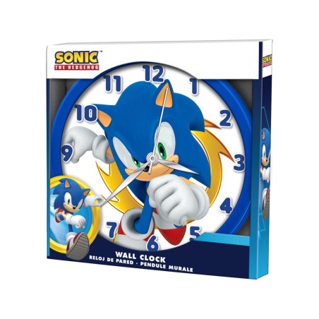 Reloj De Pared Sonic The Hedgehog