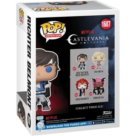 Funko Pop Ritchter Belmont Castelvania Nocturne 1687
