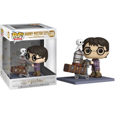 Funko Pop Deluxe Harry Potter Empujando Carrito 135