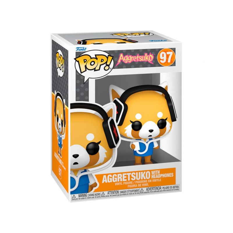Funko Pop Aggretsuko Sanrio Con Auriculares 97