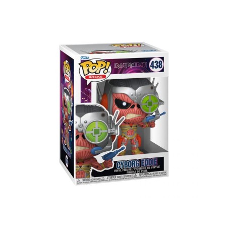 Funko Pop Cyborg Eddie Iron Maiden 438