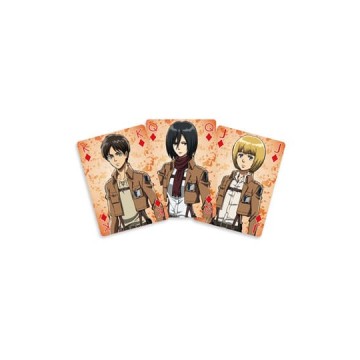 Attack on Titan baraja de cartas