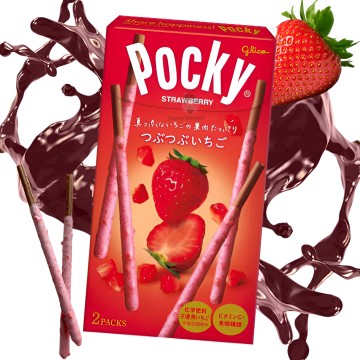 Pocky Tsubu-Tsubu de fresa