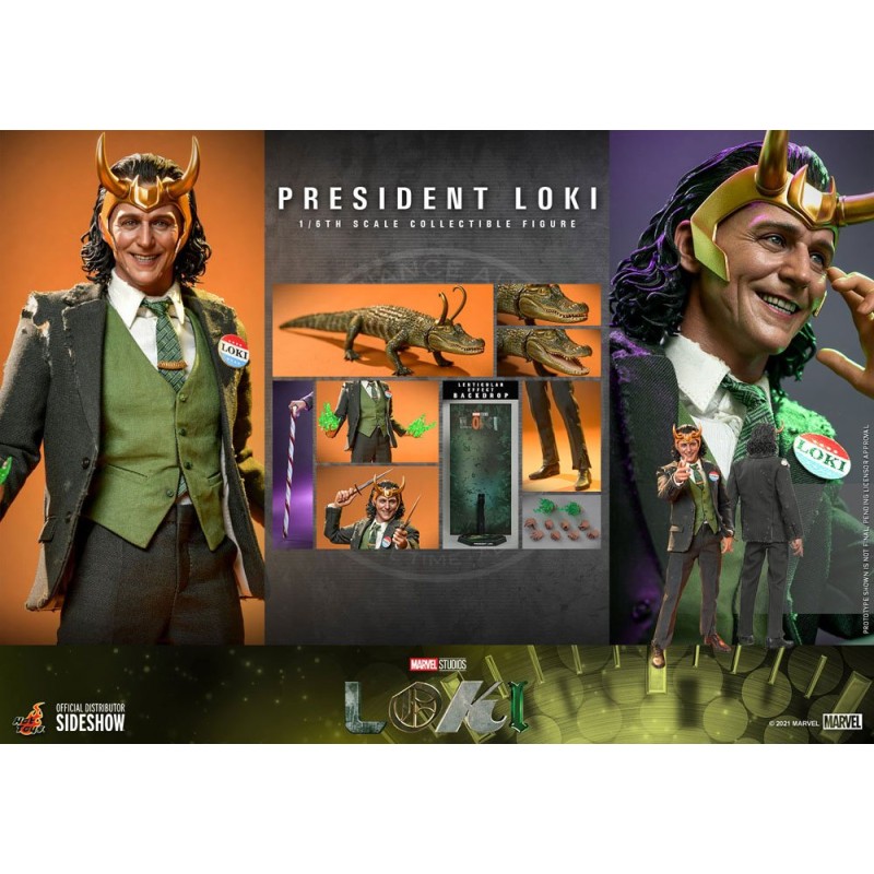 Figura Loki President escala 1/6