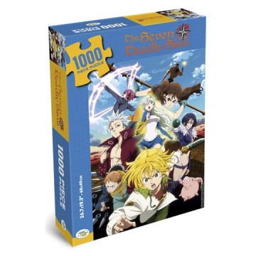 Puzzle personajes Seven Deadly Sins 1000 piezas