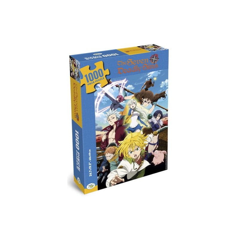 Puzzle personajes Seven Deadly Sins 1000 piezas