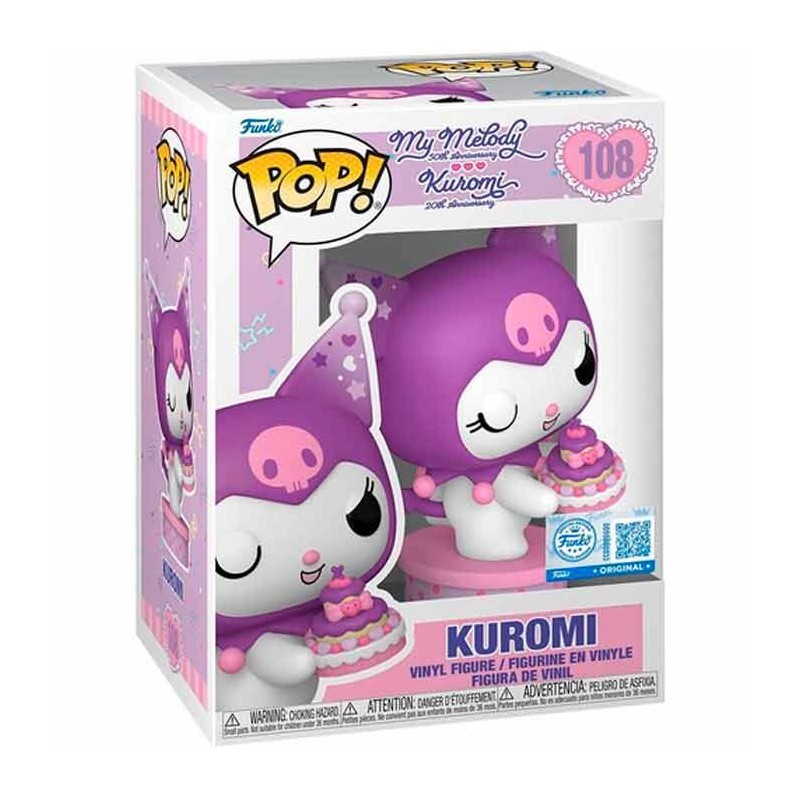 Funko Pop! Kuromi con tarta Edición Especial