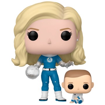 Funko Pop! Mujer invisible con Franklin Los 4 Fantásticos 2