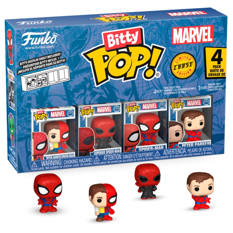Funko Bitty POP! Marvel Spider-Man Parker...