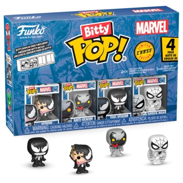 Funko Bitty POP! Marvel Spider-Man Venom Edición Limitada