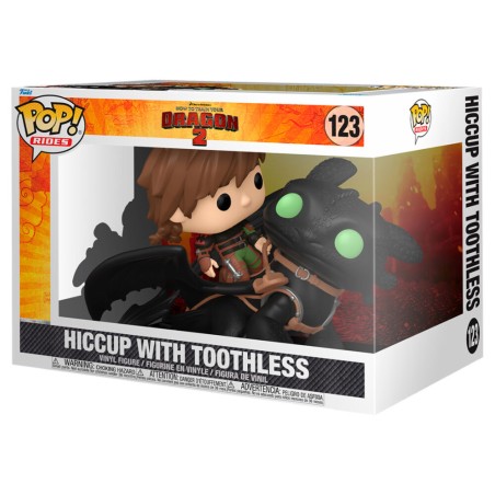 Funko POP! Hiccup with Toothless