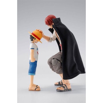 Figura articulada Shanks y Luffy