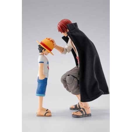 Figura articulada Shanks y Luffy
