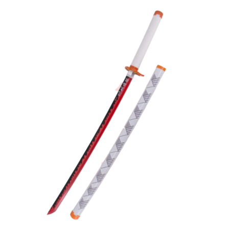 Katana Bambú y LED Rengoku Kyoujurou