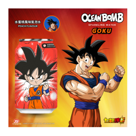 Ocean bomb Goku de Dragon Ball