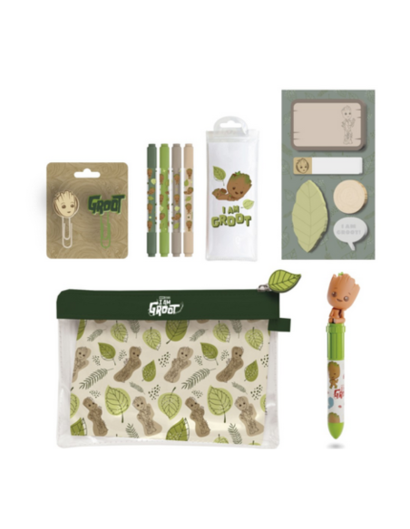 Kit de papelería Marvel Groot