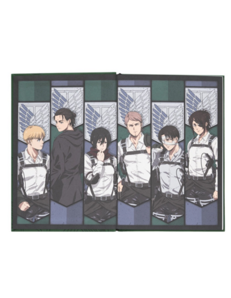 Cuaderno Premium Attak on Titan A5