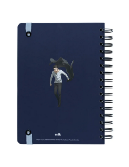 Cuaderno tapa forrada A5 Attak on Titan