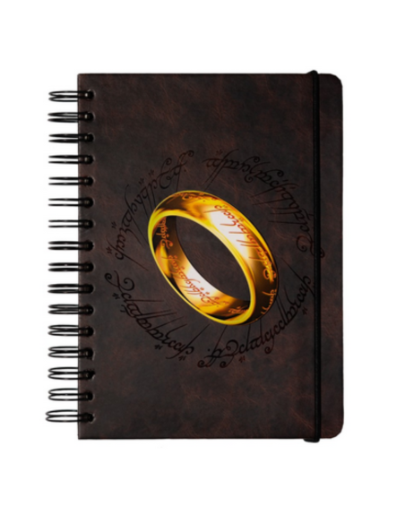 Cuaderno tapa forrada A5 El Señor de los Anillos