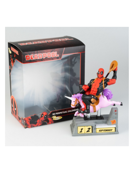 Calendario perpetuo3D Marvel Deadpool
